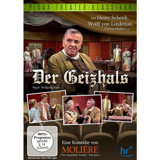 Der Geizhals - Komödie mit Heinz Schenk  Pidax Klassiker  DVD  *HIT*
