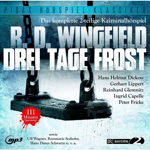Drei Tage Frost - Hörspiel (Pidax Klassiker)  mp3-CD  *HIT*