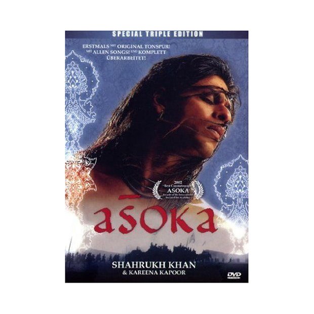 Asoka Special Triple Edition Shahrukh Khan 3 DVDs/NEU/OVP