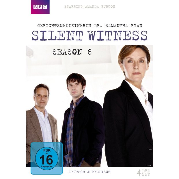 Gerichtsmedizinerin Dr. Samantha Ryan (Silent Witness) - Staffel 6 (4 DVDs) NEU