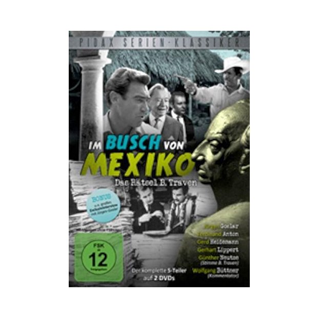Im Busch von Mexiko - komplette 5 Teiler (Pidax Serien-Klassiker) DVD/NEU/OVP