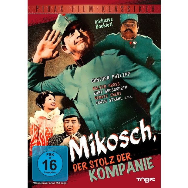 Mikosch, der Stolz der Kompanie - Gunther Philipp - Pidax Klassiker  DVD/NEU/OVP