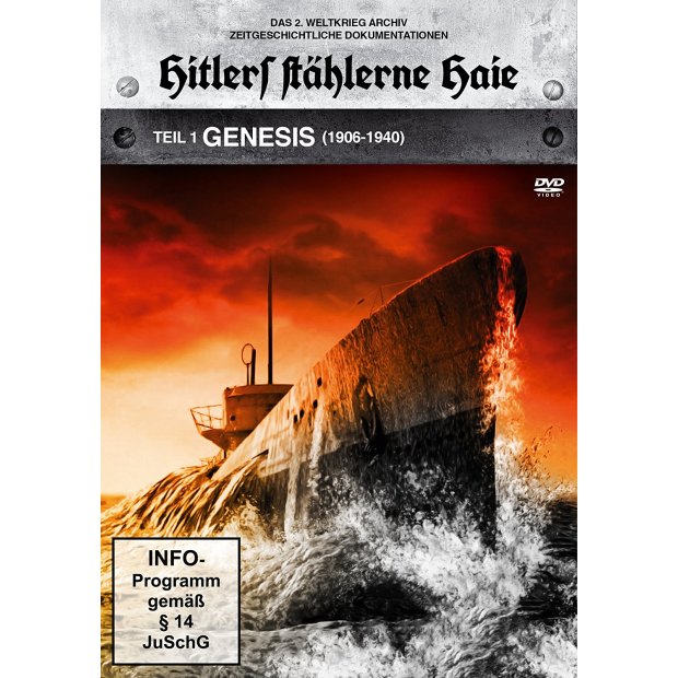Hitlers stählerne Haie 1 - Genesis (1906-1940)  DVD/NEU/OVP
