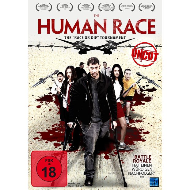 The Human Race - The "Race or Die" Tournament  DVD/NEU/OVP FSK18