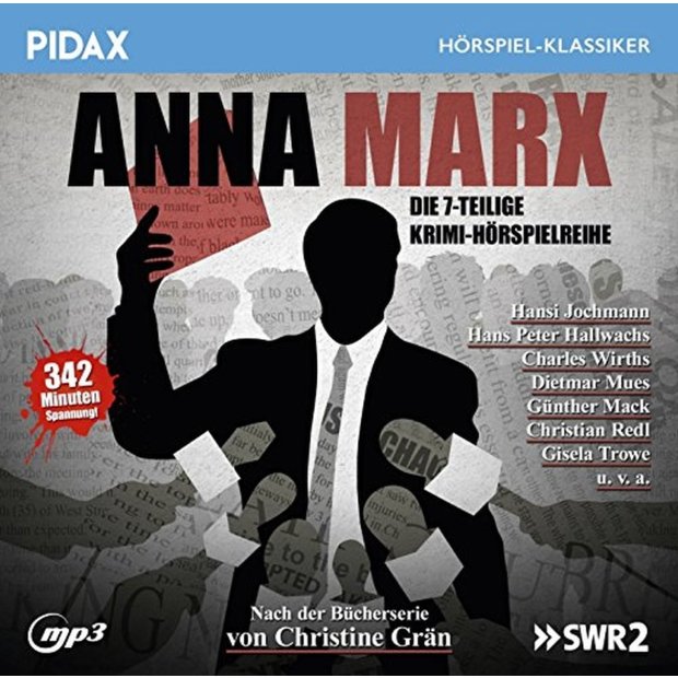 Anna Marx / 7-teilige Krimi-Hörspielreihe - Pidax mp3 CD/NEU/OVP