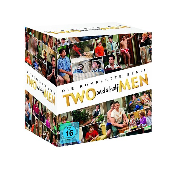 Two and a Half Men Komplettbox - Alle 12 Staffeln [40 DVDs] NEU/OVP