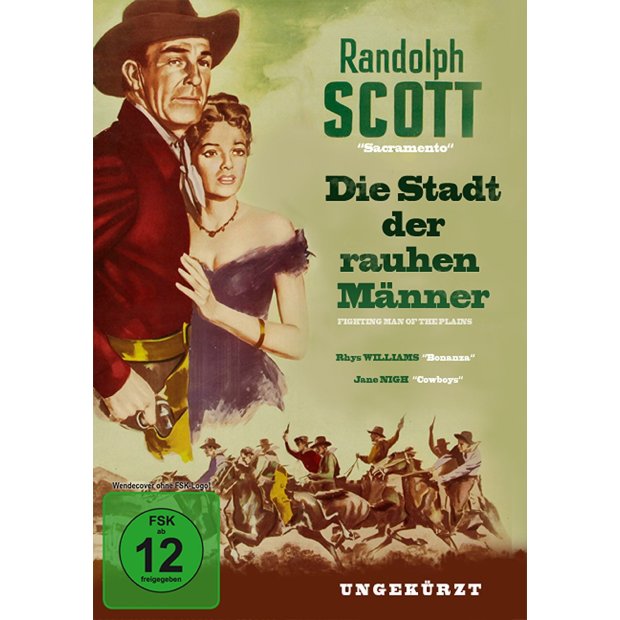 Die Stadt der rauhen Männer - Randolph Scott  DVD/NEU/OVP