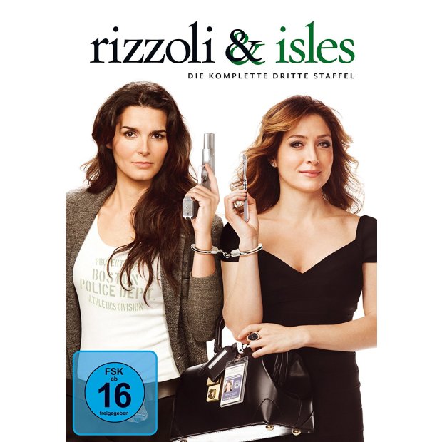 Rizzoli & Isles - Die komplette dritte Staffel  [3 DVDs]  NEU/OVP