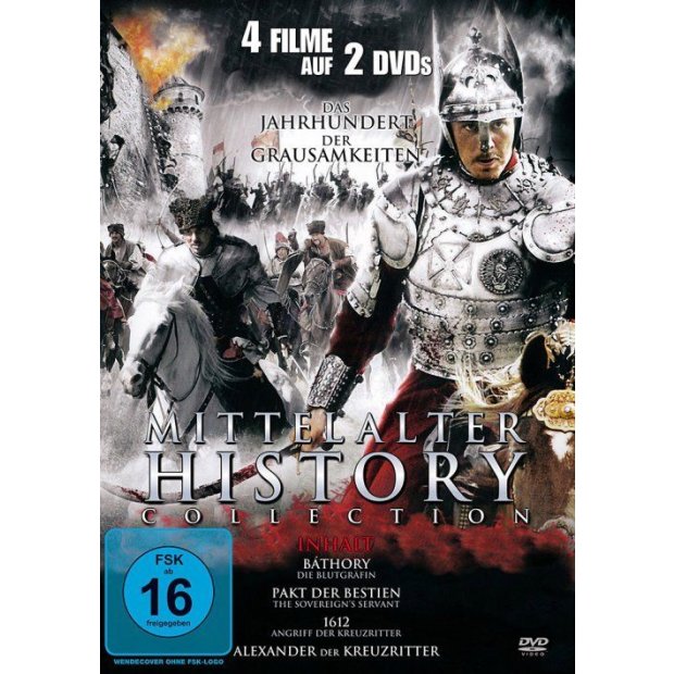 Mittelalter History Collection - 4 Filme - 2 DVDs/NEU/OVP