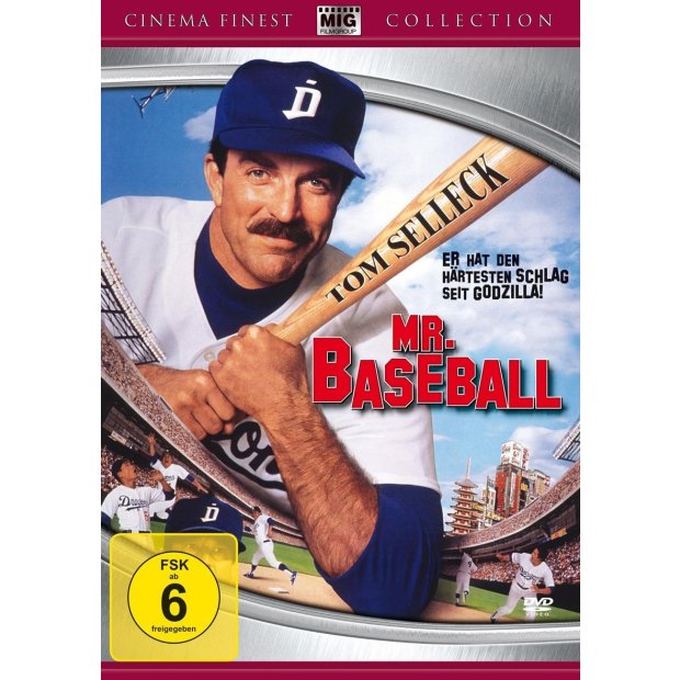 Mr. Baseball - Tom Selleck COVER2  DVD/NEU/OVP