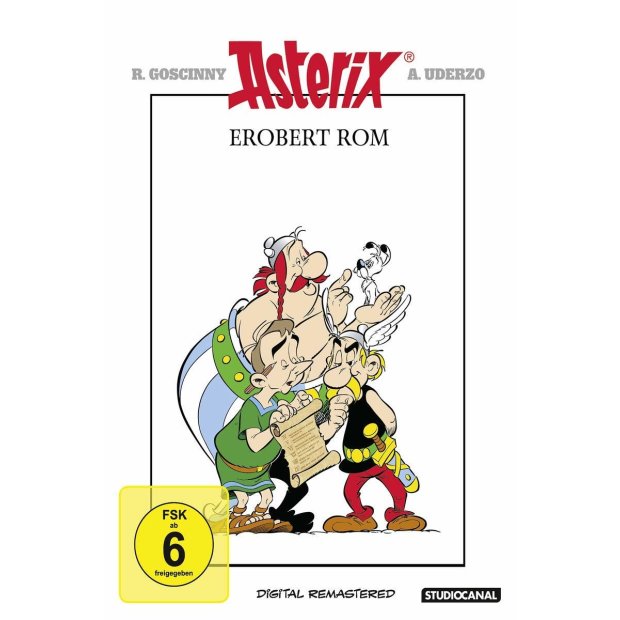 Asterix erobert Rom - Zeichentrick inkl. Dialekt Bayrisch DVD/NEU/OVP