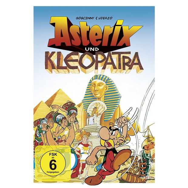 Asterix und Kleopatra - Zeichentrick inkl. Dialekt Hessisch DVD/NEU/OVP