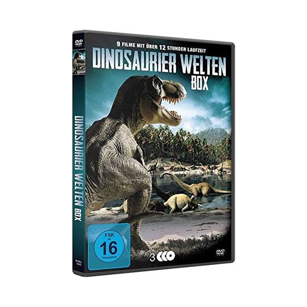 Dinosaurier Welten Box - 9 Filme  [3 DVDs]  NEU/OVP