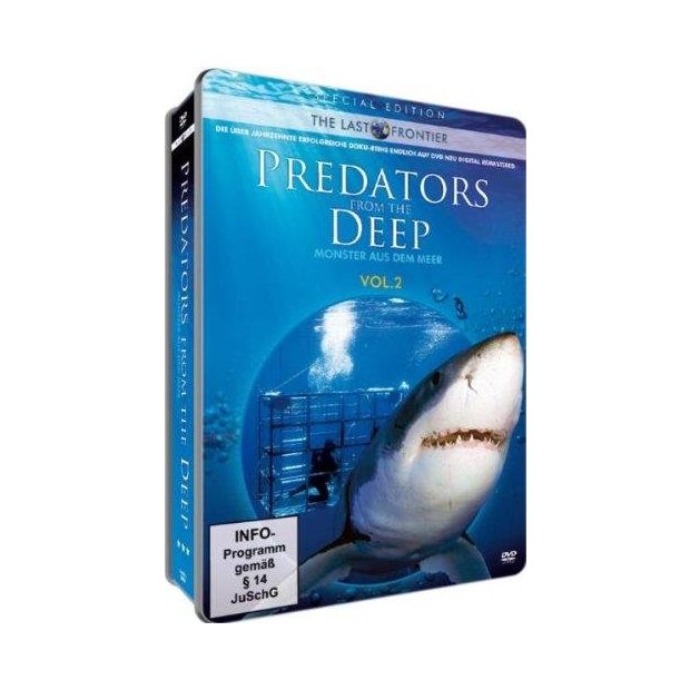 Predators from the Deep - Monster aus der Tiefe Metallbox (3 DVDs)  NEU/OVP