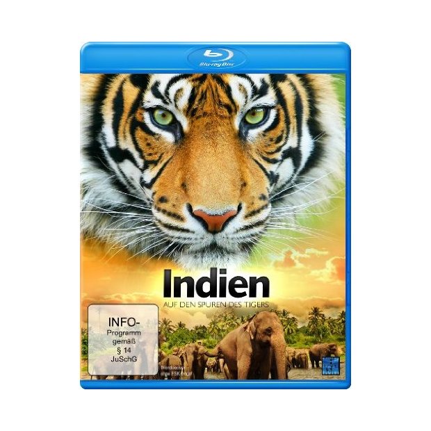 Indien - Auf den Spuren des Tigers  Blu-ray/NEU/OVP