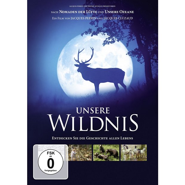 Unsere Wildnis - Entdecken Sie die Geschichte allen Lebens  DVD/NEU/OVP