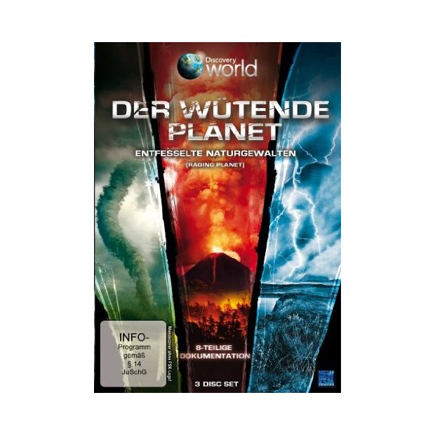 Der wütende Planet - Entfesselte Naturgewalten - 3 DVDs/NEU/OVP