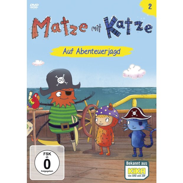 Matze mit Katze Teil 2 - Folgen 11-20 Kika Serie  DVD/NEU/OVP