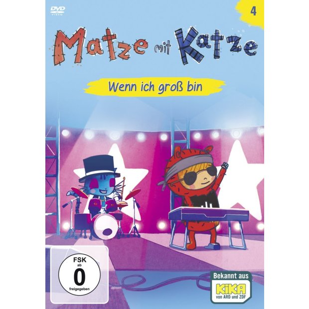 Matze mit Katze Teil 4 - Folgen 31-39 Kika Serie  DVD/NEU/OVP