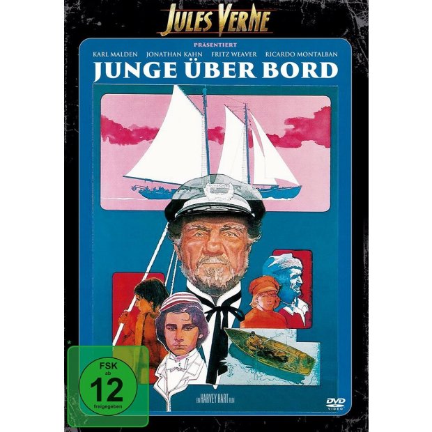Jules Verne - Junge &uuml;ber Bord - Karl Malden   DVD/NEU/OVP