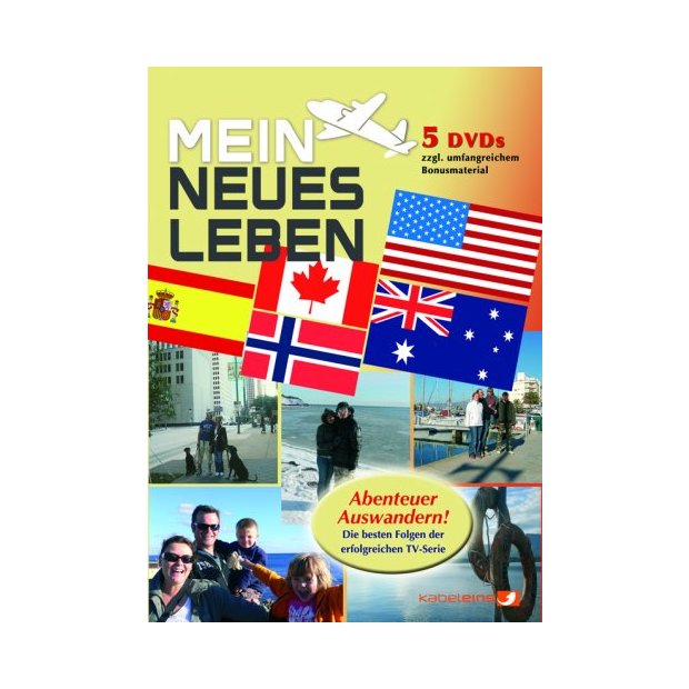 Mein neues Leben XXL - Abenteuer Auswandern (5 DVDs) NEU/OVP