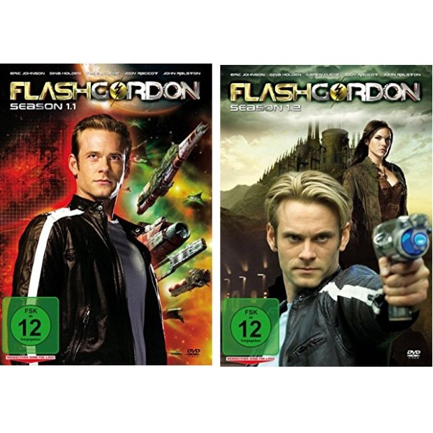 Flash Gordon komplette Staffel 1 eins - 5 DVDs/NEU/OVP