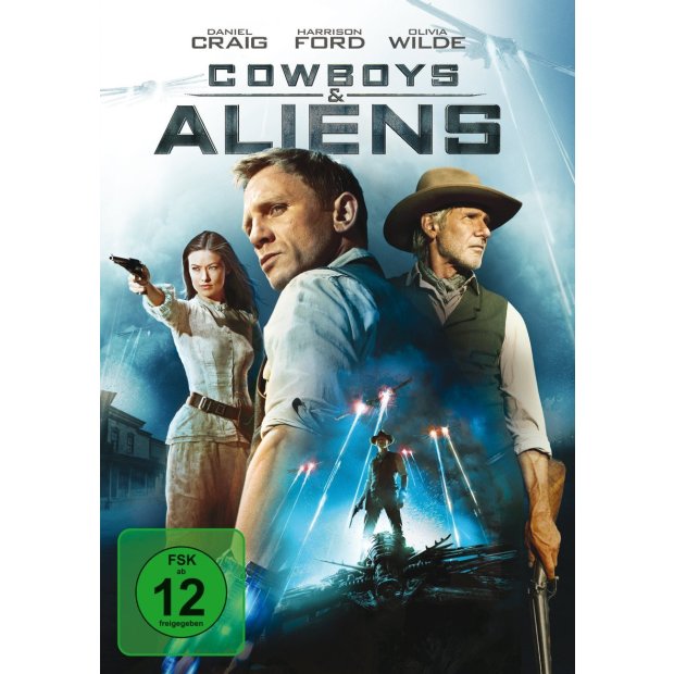 Cowboys & Aliens - Daniel Craig  Harrison Ford  DVD/NEU/OVP