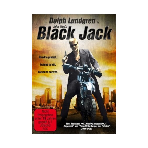 John Woos Black Jack - Dolph Lundgren   DVD/NEU/OVP  FSK18