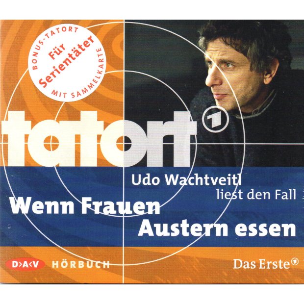 Tatort - Wenn Frauen Austern essen -  Wachtveitl - H&ouml;rbuch CD/NEU/OVP