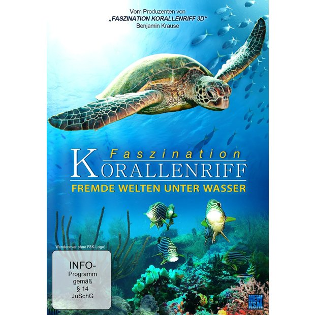 Faszination Korallenriff - Fremde Welten unter Wasser   DVD/NEU/OVP