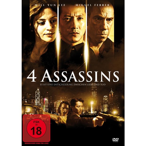 4 Assassins - Miguel Ferrer  DVD/NEU/OVP FSK18