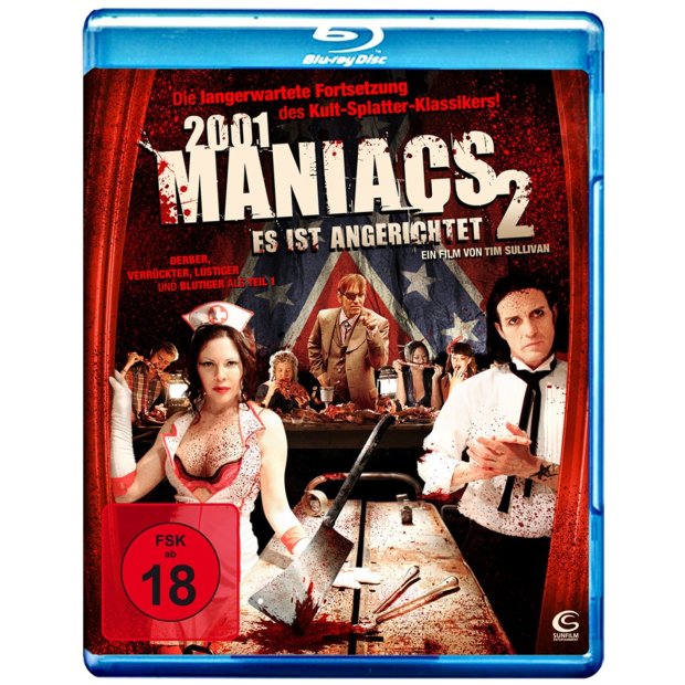 2001 Maniacs 2 - Es ist angerichtet  Blu-ray/NEU/OVP FSK18