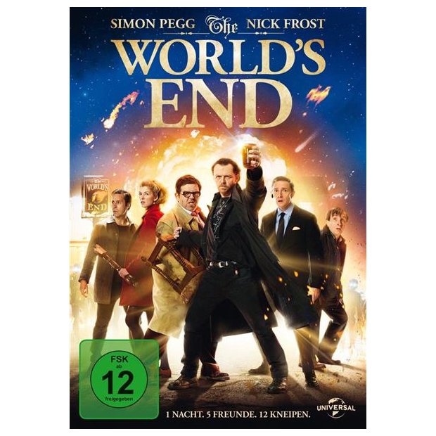 The Worlds End - Simon Pegg  Nick Frost  DVD/NEU/OVP