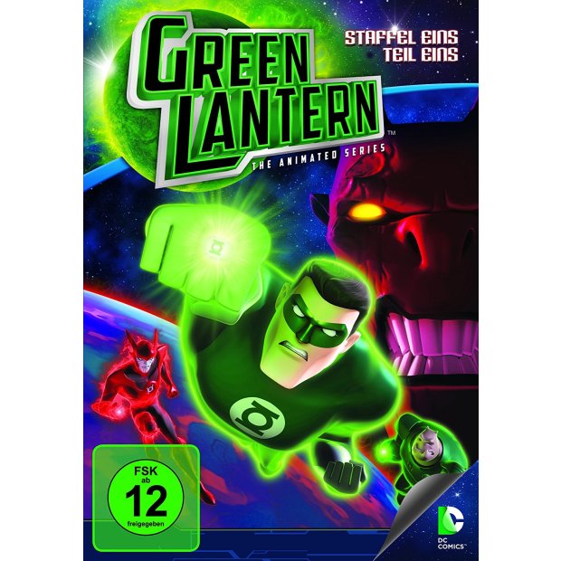 Green Lantern - The Animated Series: Staffel 1 Teil 1 [2 DVDs] NEU/OVP
