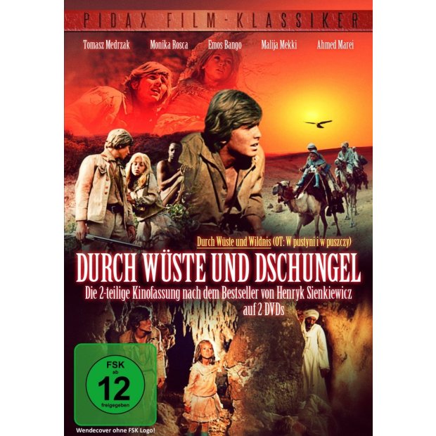 Durch Wüste und Dschungel - Pidax Klassiker  - 2 DVDs/NEU/OVP