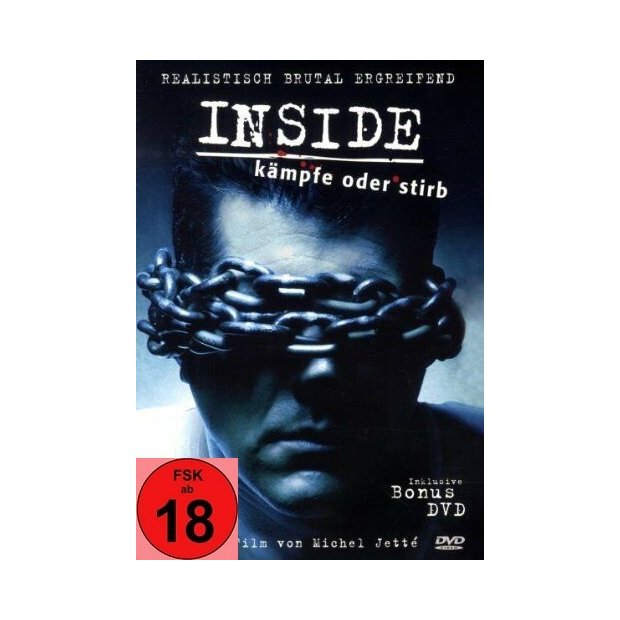 Inside - Kämpfe oder stirb - Emmanuel Auger - 2 DVDs/NEU/OVP FSK18