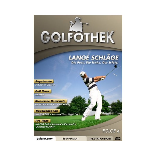 Golfothek Folge 4 - Lange Schläge  DVD/NEU/OVP
