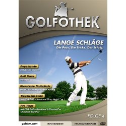 Golfothek Folge 4 - Lange Schläge  DVD/NEU/OVP