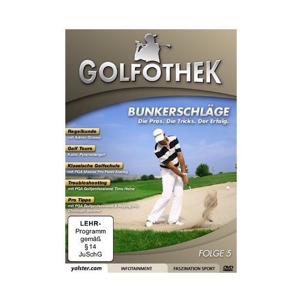 Golfothek Folge 5 - Bunkerschläge  DVD/NEU/OVP