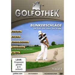 Golfothek Folge 5 - Bunkerschl&auml;ge  DVD/NEU/OVP
