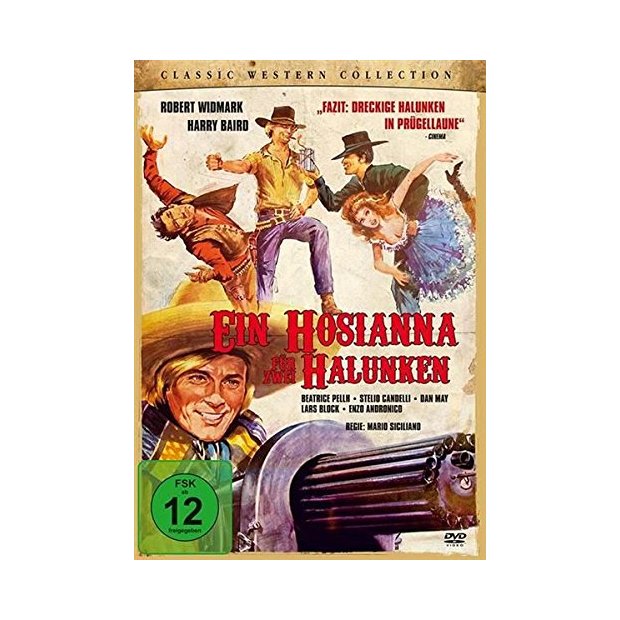 Ein Hosianna für zwei Halunken - Robert Widmark  DVD/NEU/OVP