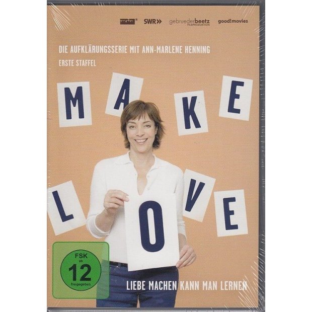 Make Love - Liebe machen kann man lernen Aufklärung Staffel 1 - DVD/NEU/OVP