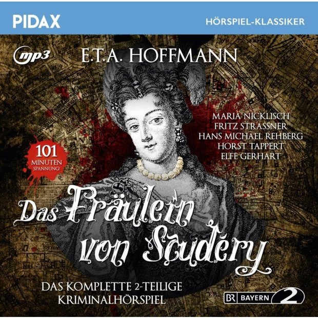 E. T. A. Hoffmann: Das Fräulein von Scudery / Pidax mp3 CD/NEU/OVP