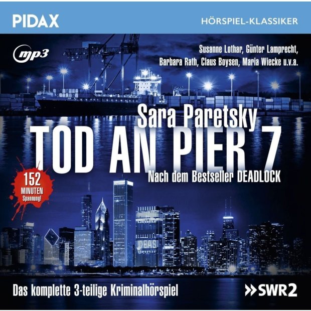 Tod an Pier 7 / Das komplette 3-teilige Kriminalhörspiel Pidax mp3 CD/NEU/OVP