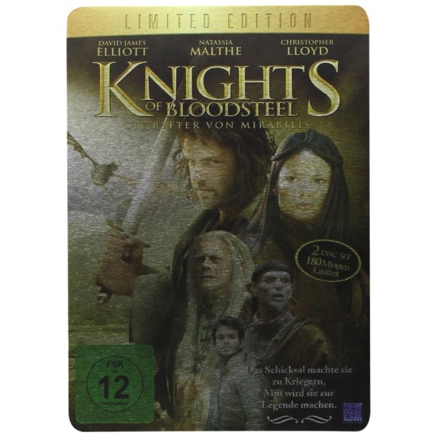 Knights of Bloodsteel - Die Ritter von Mirabilis - Metalpak - 2 DVDs/NEU/OVP
