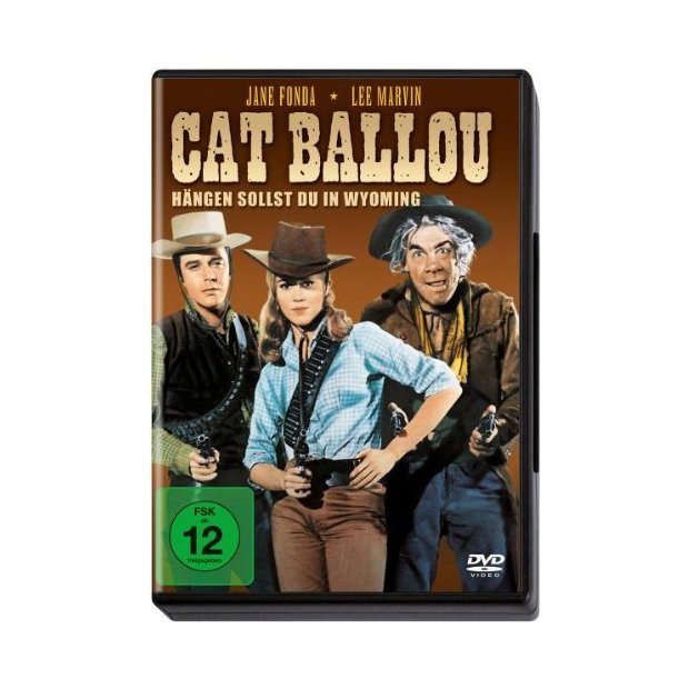 Cat Ballou - Hängen sollst du in Wyoming - Jane Fonda  DVD/NEU/OVP
