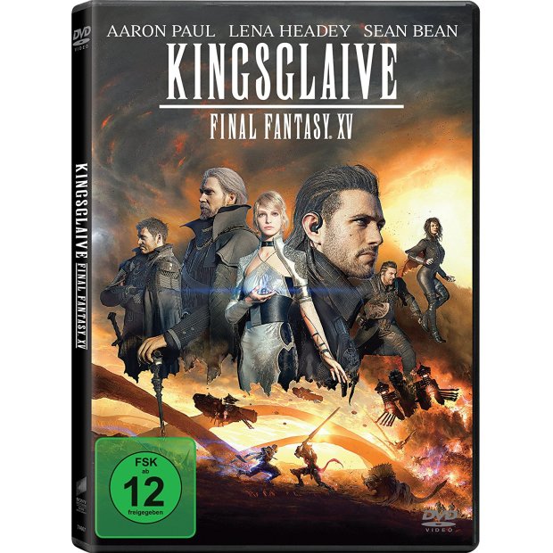 Kingsglaive: Final Fantasy XV - Sean Bean  Aaron Paul  DVD/NEU/OVP