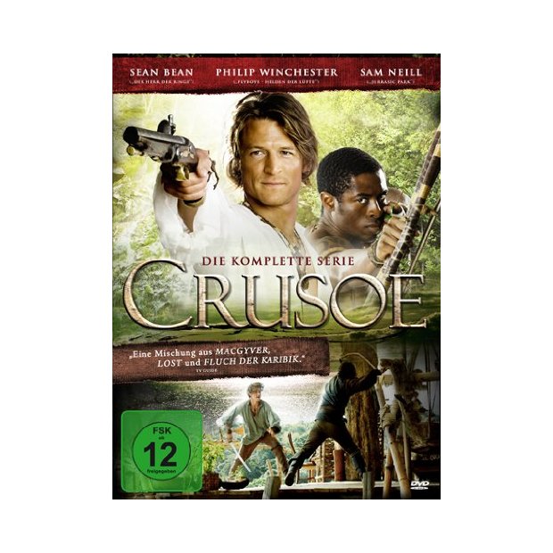 Crusoe - Die komplette Serie - Sean Bean  Sam Neill [4 DVDs] NEU/OVP
