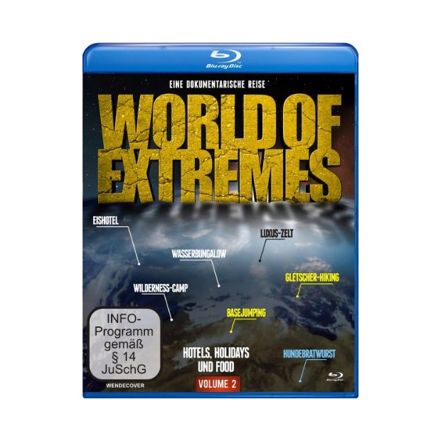 World of Extremes Vol. 2 - Hotels Ferien + Essen  Blu-ray/NEU/OVP