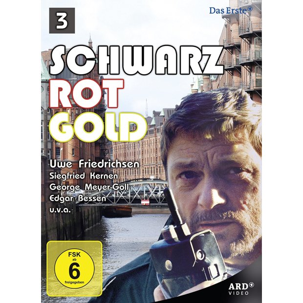 Schwarz Rot Gold 3 - Folge 13-18 - Uwe Friedrichsen [4 DVDs] NEU/OVP